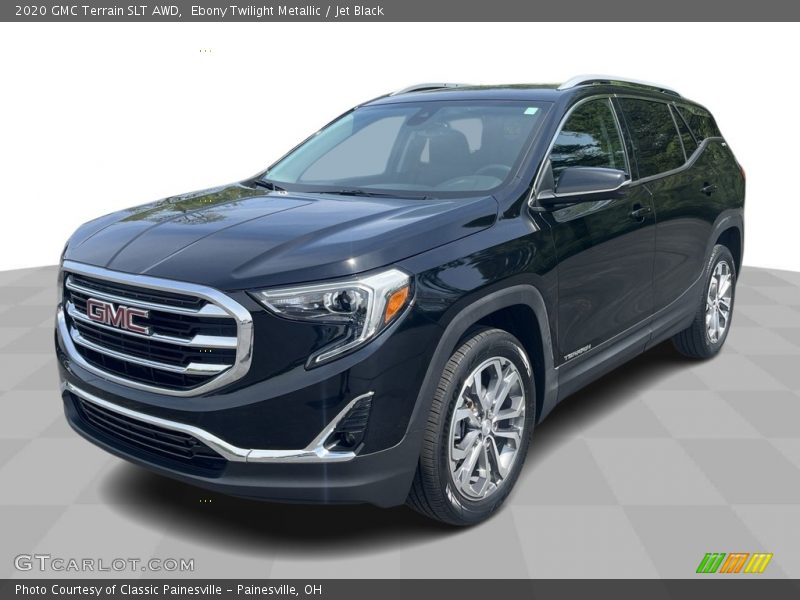 Ebony Twilight Metallic / Jet Black 2020 GMC Terrain SLT AWD