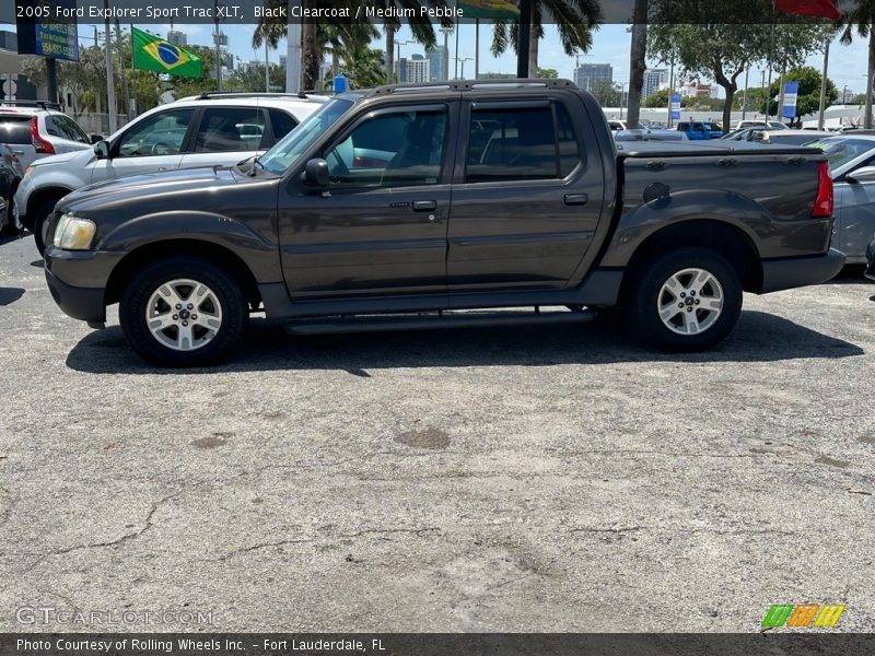 Black Clearcoat / Medium Pebble 2005 Ford Explorer Sport Trac XLT