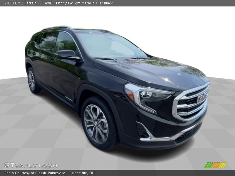 Ebony Twilight Metallic / Jet Black 2020 GMC Terrain SLT AWD