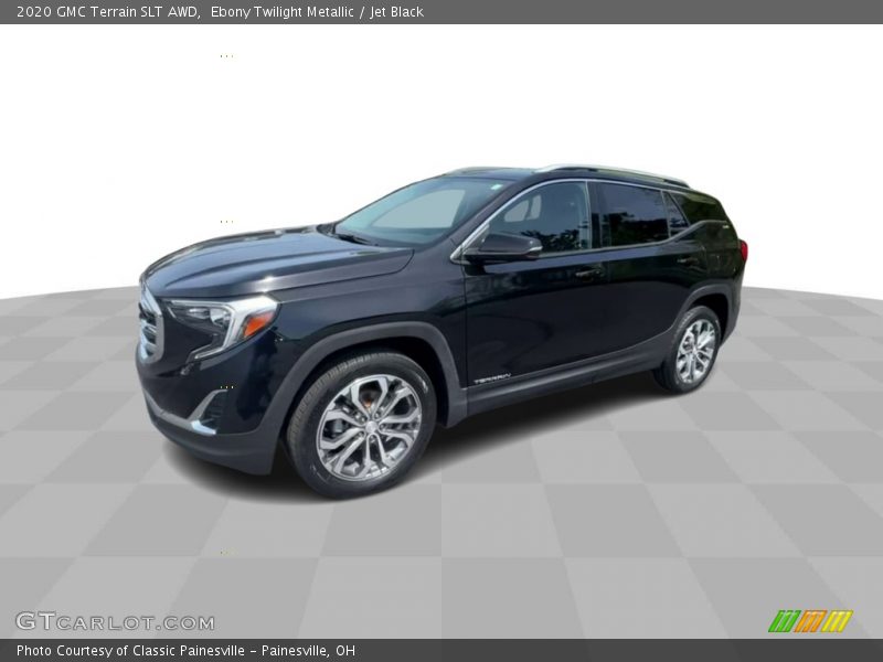 Ebony Twilight Metallic / Jet Black 2020 GMC Terrain SLT AWD