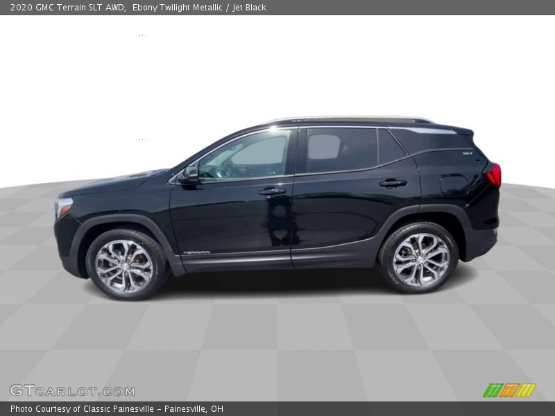 Ebony Twilight Metallic / Jet Black 2020 GMC Terrain SLT AWD