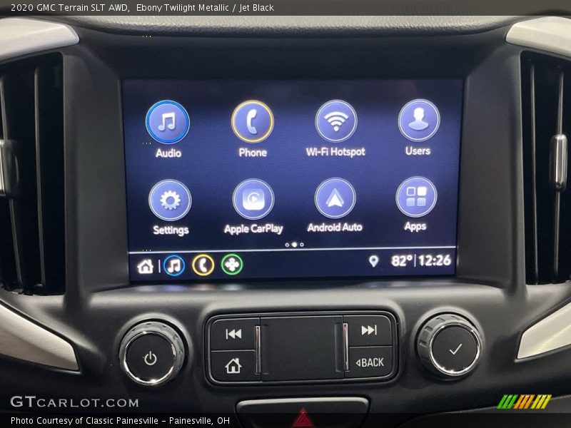 Ebony Twilight Metallic / Jet Black 2020 GMC Terrain SLT AWD