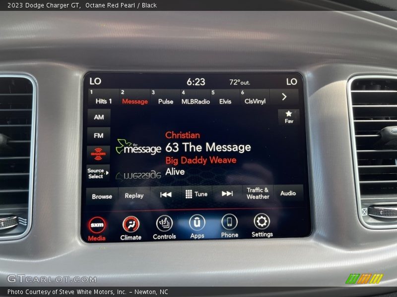 Controls of 2023 Charger GT