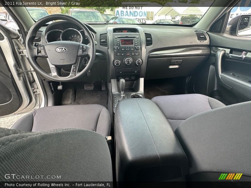 Bright Silver / Gray 2011 Kia Sorento LX