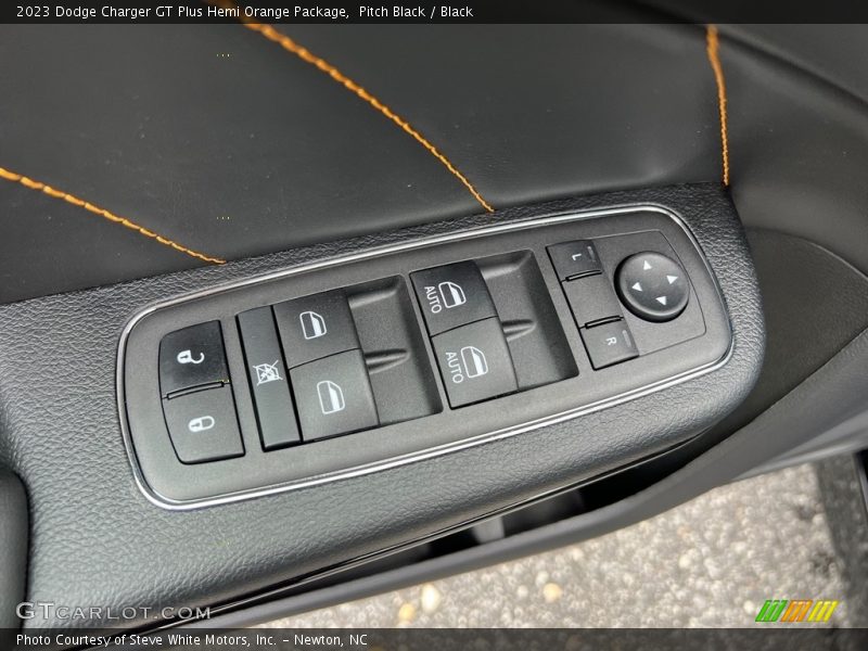 Controls of 2023 Charger GT Plus Hemi Orange Package