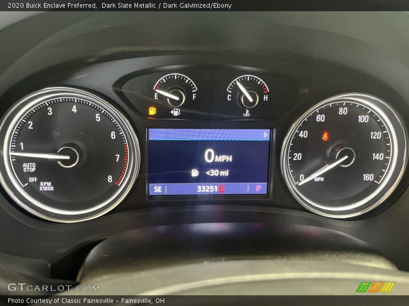 Dark Slate Metallic / Dark Galvinized/Ebony 2020 Buick Enclave Preferred