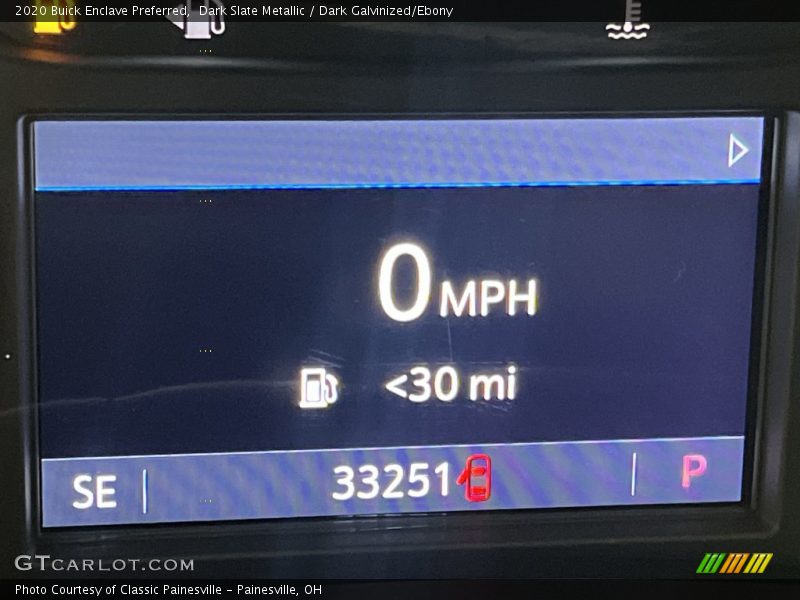 Dark Slate Metallic / Dark Galvinized/Ebony 2020 Buick Enclave Preferred