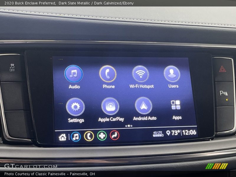 Dark Slate Metallic / Dark Galvinized/Ebony 2020 Buick Enclave Preferred