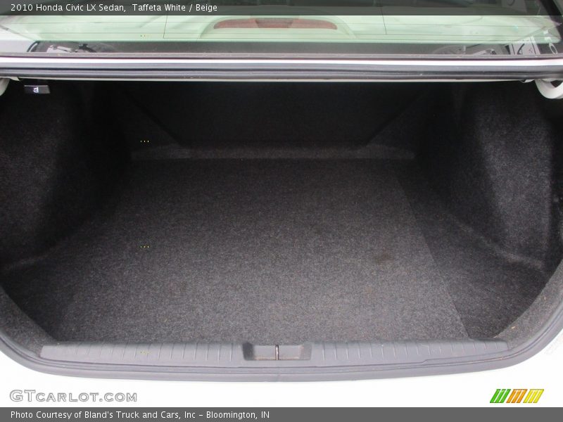 Taffeta White / Beige 2010 Honda Civic LX Sedan