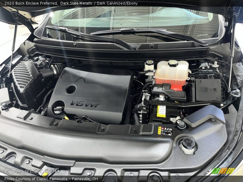 Dark Slate Metallic / Dark Galvinized/Ebony 2020 Buick Enclave Preferred