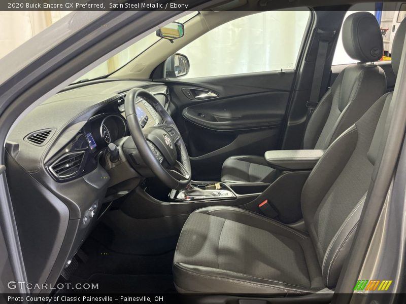 Satin Steel Metallic / Ebony 2020 Buick Encore GX Preferred