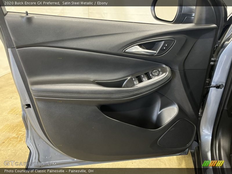 Satin Steel Metallic / Ebony 2020 Buick Encore GX Preferred