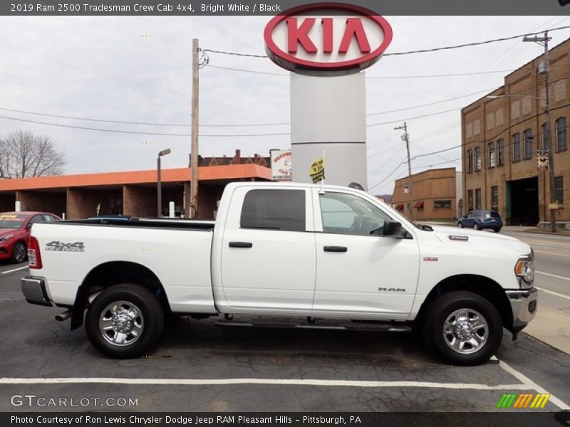 Bright White / Black 2019 Ram 2500 Tradesman Crew Cab 4x4
