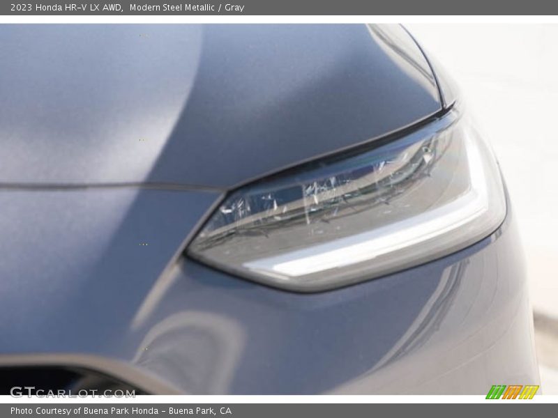 Modern Steel Metallic / Gray 2023 Honda HR-V LX AWD