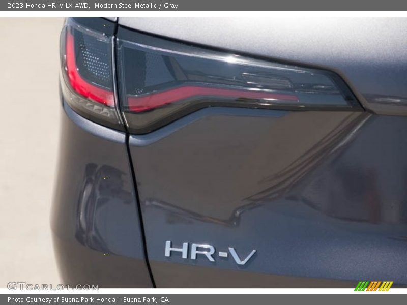Modern Steel Metallic / Gray 2023 Honda HR-V LX AWD