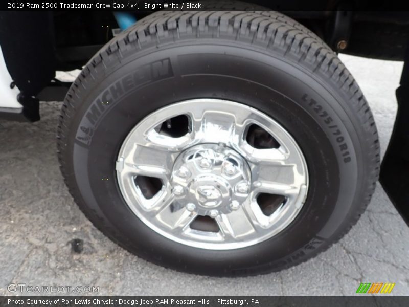 Bright White / Black 2019 Ram 2500 Tradesman Crew Cab 4x4