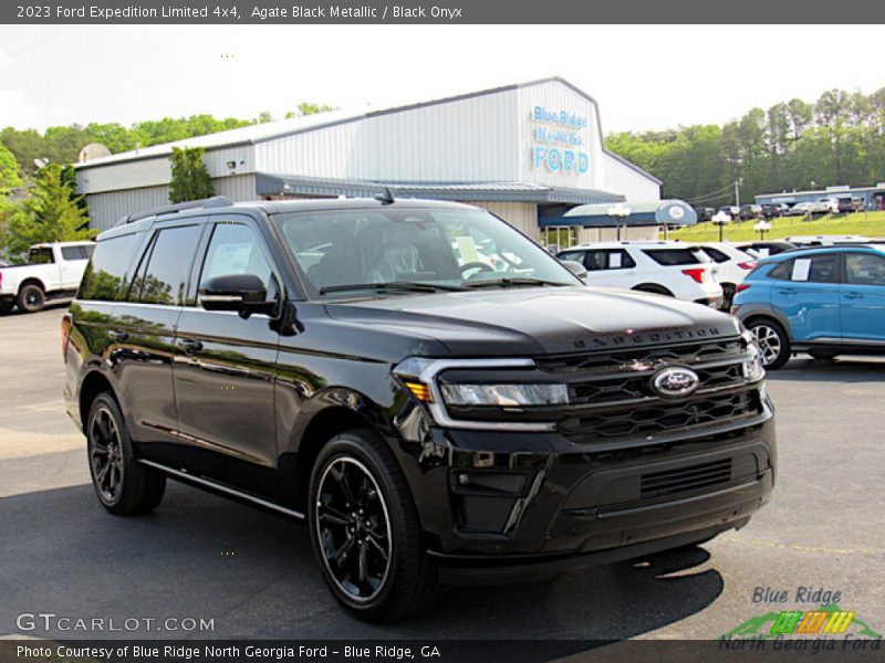 Agate Black Metallic / Black Onyx 2023 Ford Expedition Limited 4x4