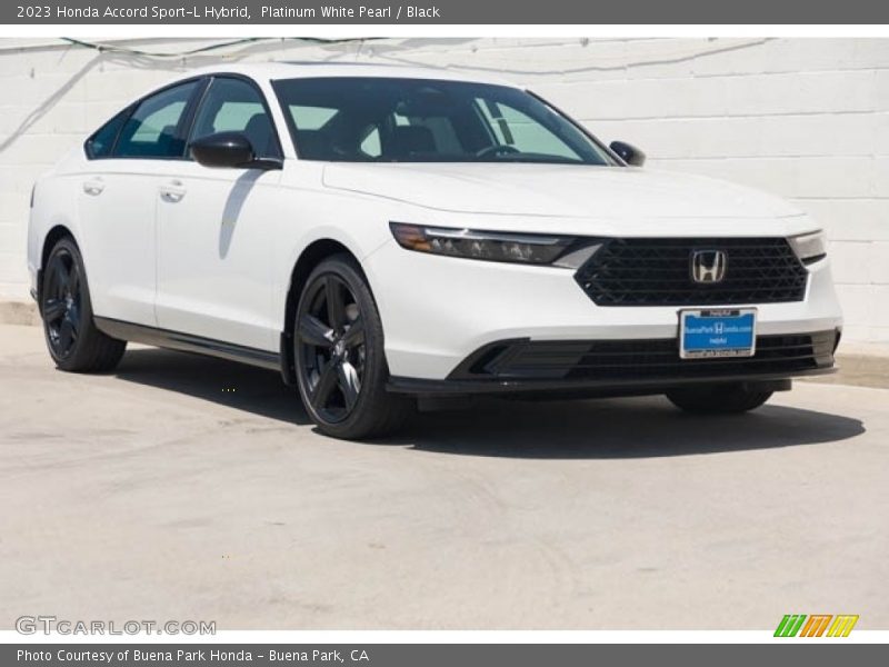 Front 3/4 View of 2023 Accord Sport-L Hybrid