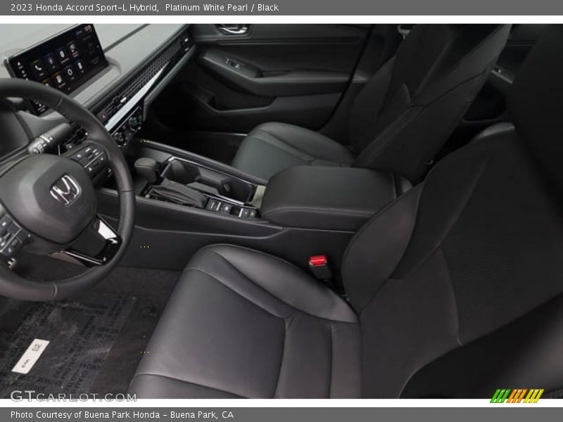 Front Seat of 2023 Accord Sport-L Hybrid