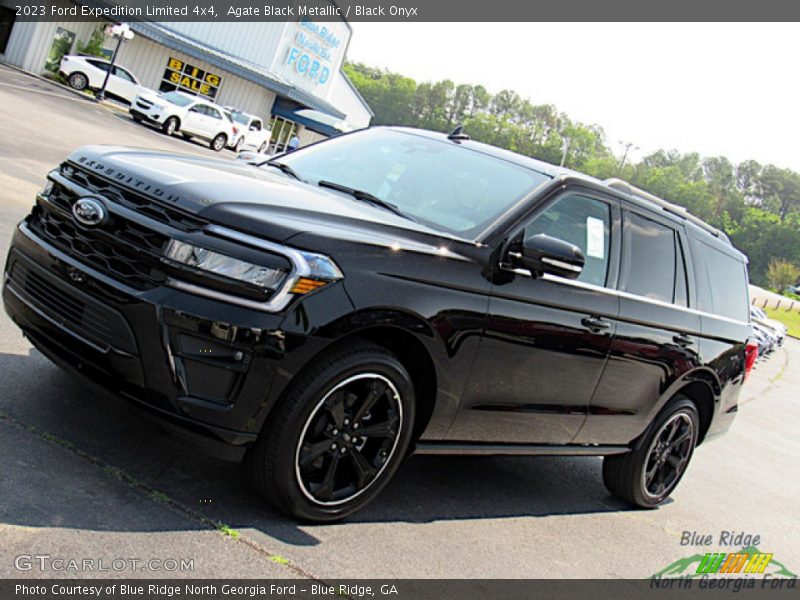 Agate Black Metallic / Black Onyx 2023 Ford Expedition Limited 4x4