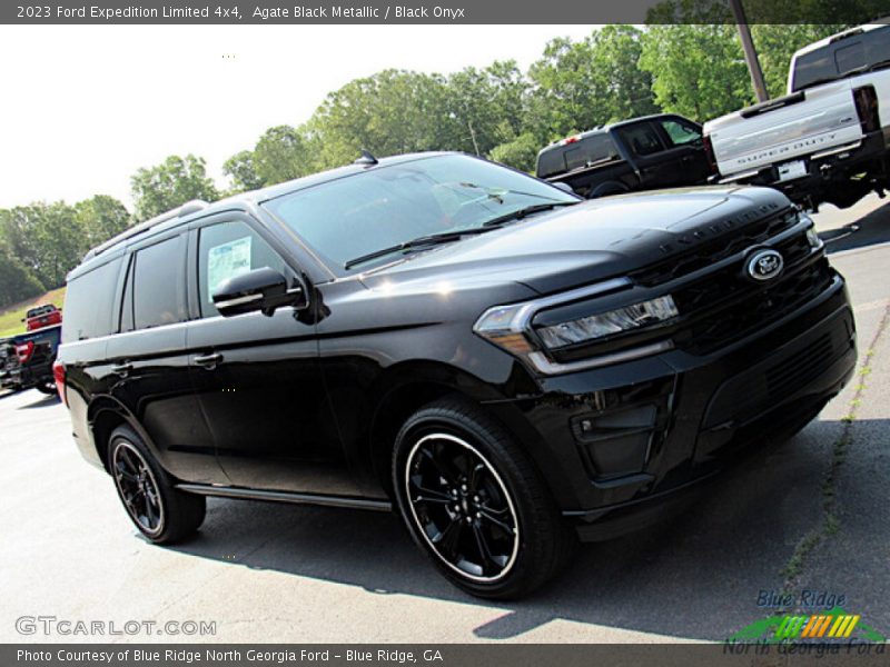 Agate Black Metallic / Black Onyx 2023 Ford Expedition Limited 4x4