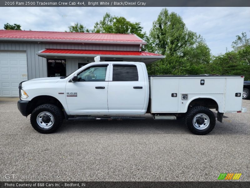 Bright White / Black/Diesel Gray 2016 Ram 2500 Tradesman Crew Cab 4x4