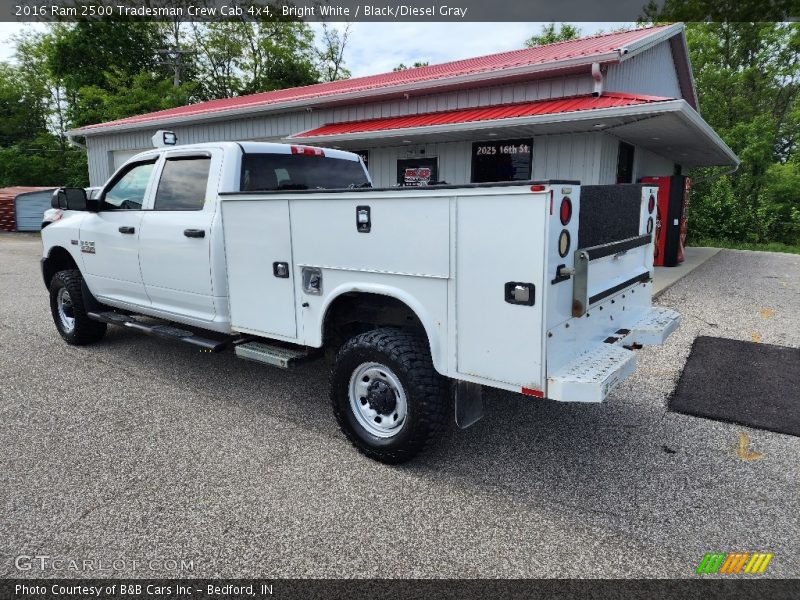 Bright White / Black/Diesel Gray 2016 Ram 2500 Tradesman Crew Cab 4x4
