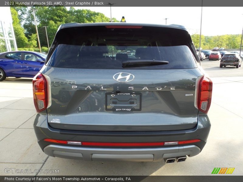Steel Graphite / Black 2023 Hyundai Palisade SEL AWD