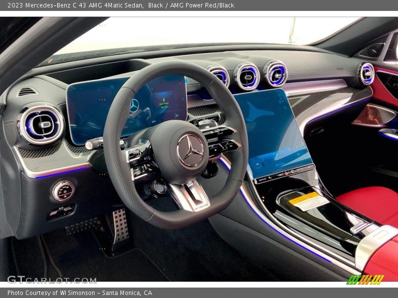 Dashboard of 2023 C 43 AMG 4Matic Sedan