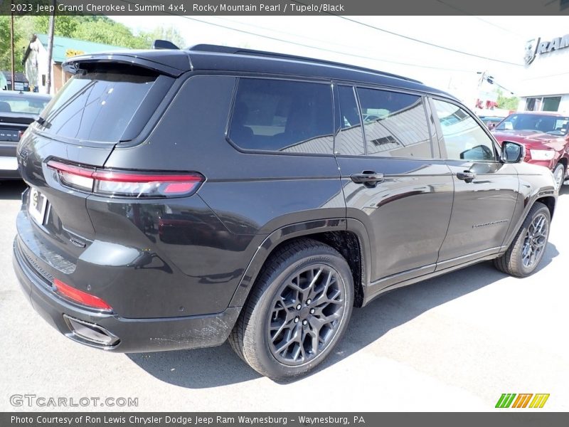 Rocky Mountain Pearl / Tupelo/Black 2023 Jeep Grand Cherokee L Summit 4x4