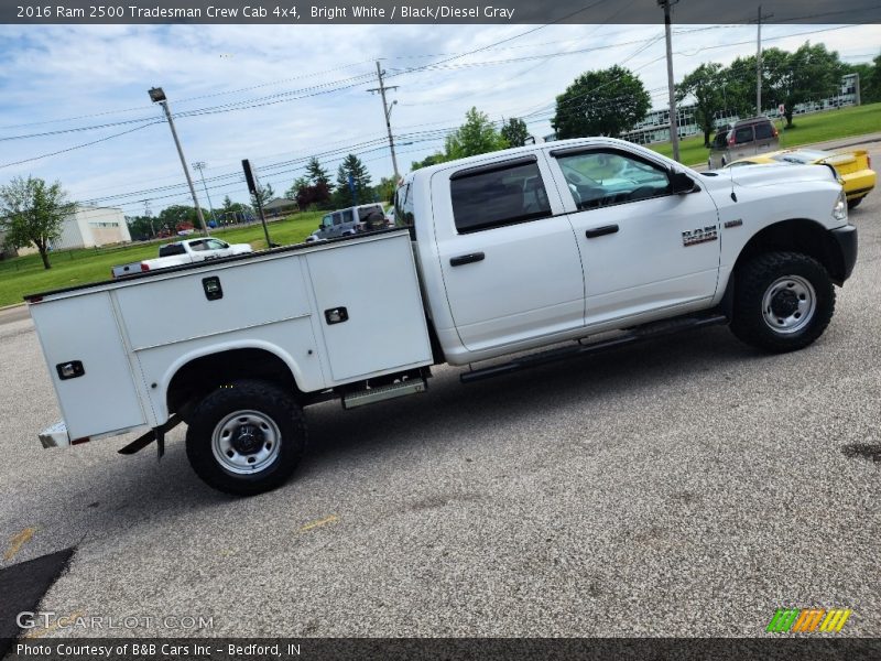 Bright White / Black/Diesel Gray 2016 Ram 2500 Tradesman Crew Cab 4x4