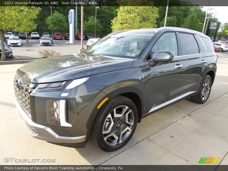 Front 3/4 View of 2023 Palisade SEL AWD