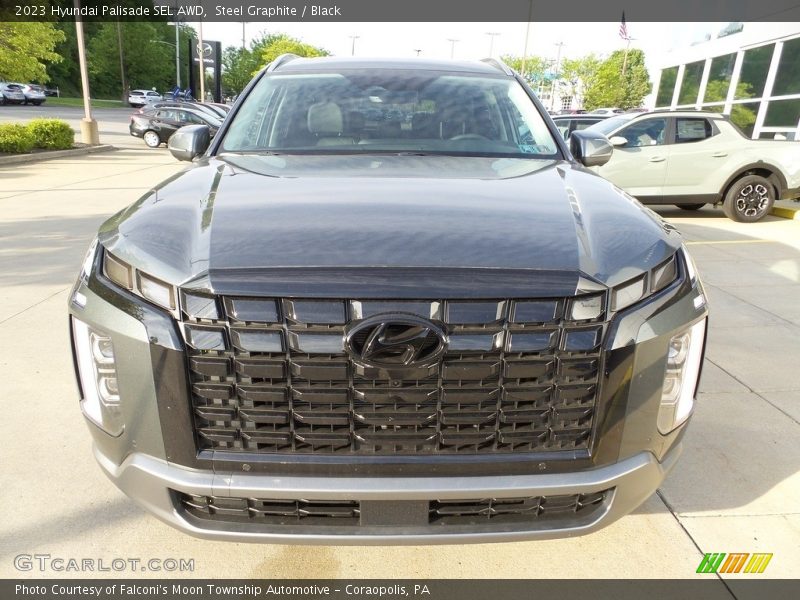 Steel Graphite / Black 2023 Hyundai Palisade SEL AWD