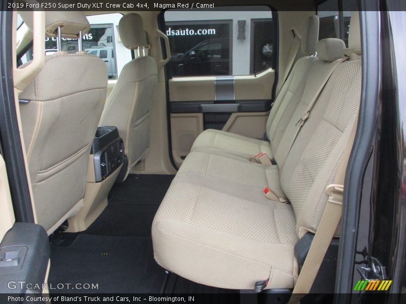 Magma Red / Camel 2019 Ford F250 Super Duty XLT Crew Cab 4x4