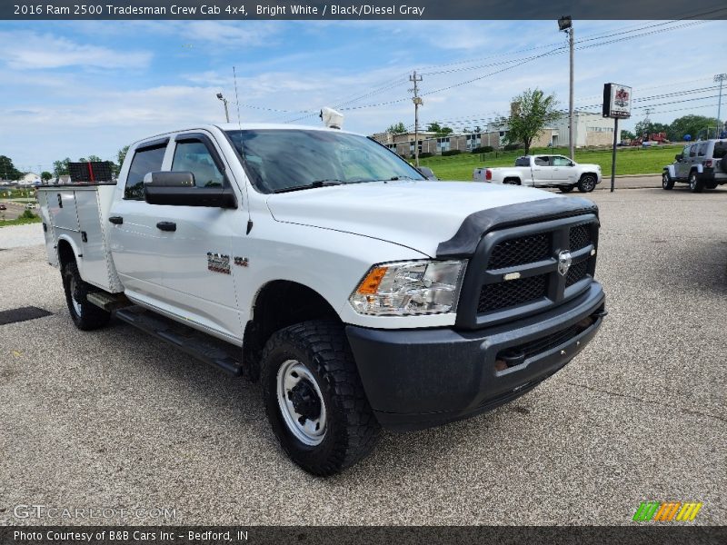 Bright White / Black/Diesel Gray 2016 Ram 2500 Tradesman Crew Cab 4x4