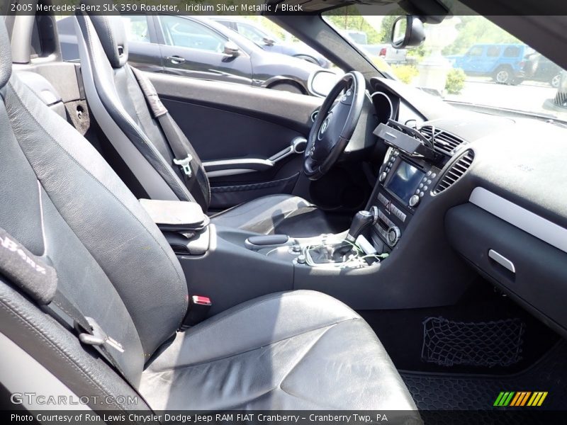Iridium Silver Metallic / Black 2005 Mercedes-Benz SLK 350 Roadster