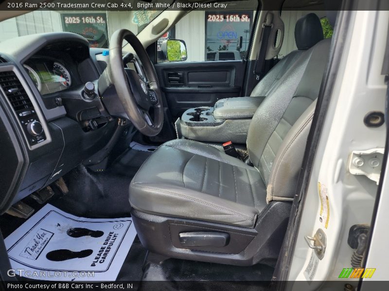 Bright White / Black/Diesel Gray 2016 Ram 2500 Tradesman Crew Cab 4x4