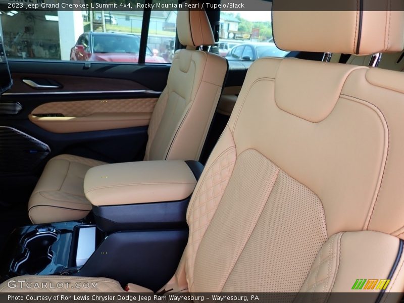 Rocky Mountain Pearl / Tupelo/Black 2023 Jeep Grand Cherokee L Summit 4x4