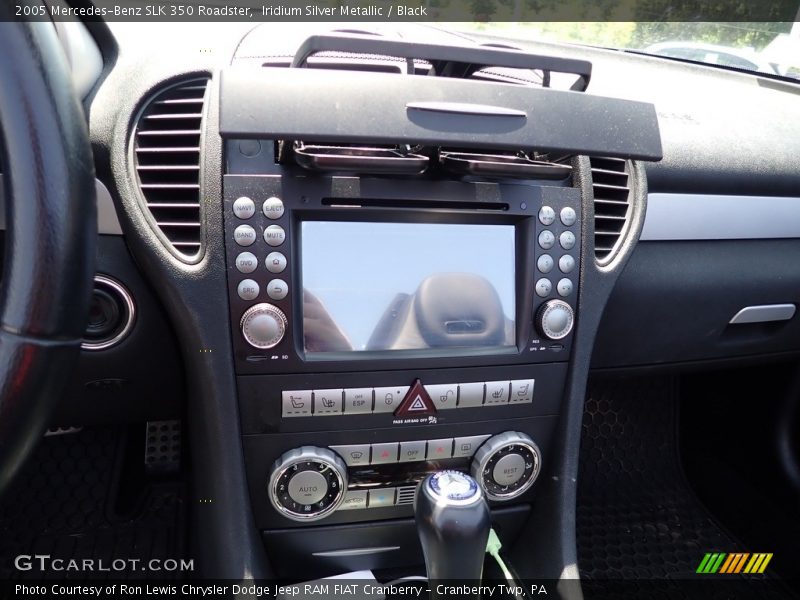 Iridium Silver Metallic / Black 2005 Mercedes-Benz SLK 350 Roadster
