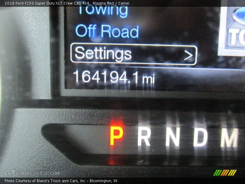 Magma Red / Camel 2019 Ford F250 Super Duty XLT Crew Cab 4x4