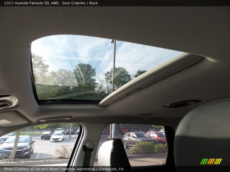 Sunroof of 2023 Palisade SEL AWD