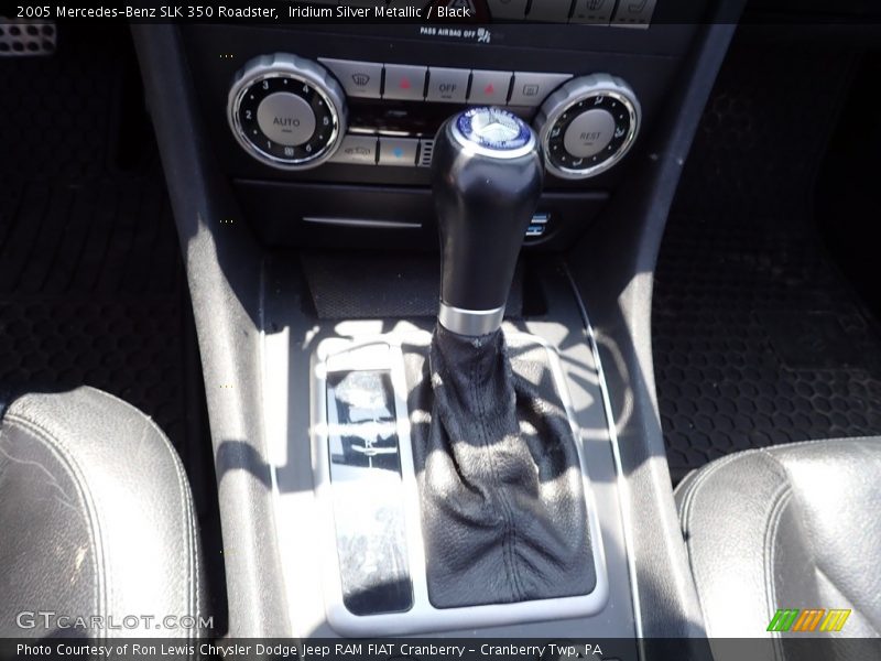 Iridium Silver Metallic / Black 2005 Mercedes-Benz SLK 350 Roadster