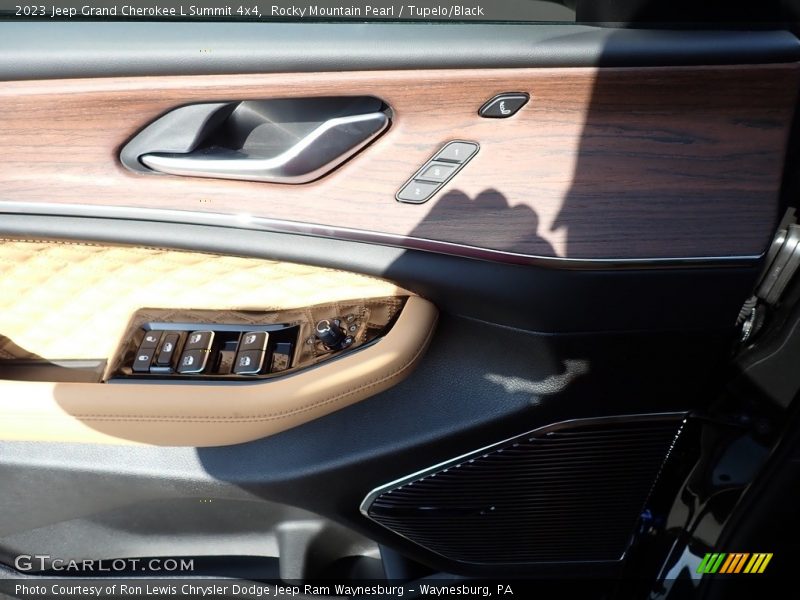 Rocky Mountain Pearl / Tupelo/Black 2023 Jeep Grand Cherokee L Summit 4x4