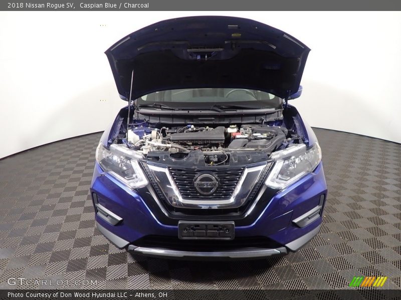 Caspian Blue / Charcoal 2018 Nissan Rogue SV