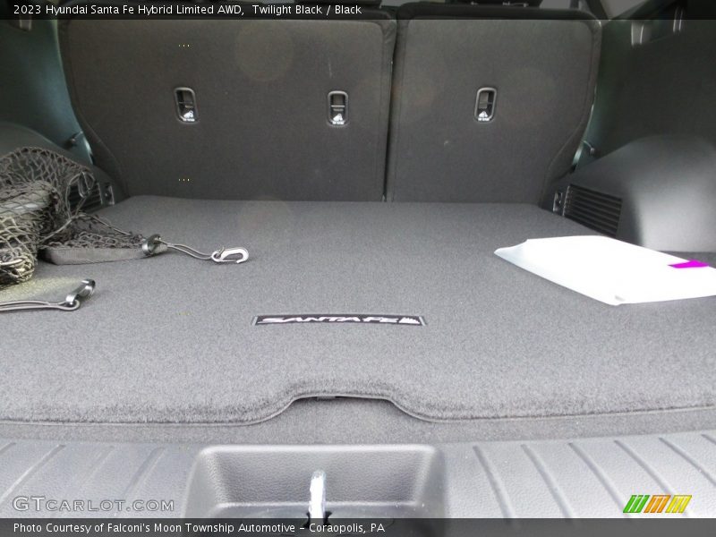 Twilight Black / Black 2023 Hyundai Santa Fe Hybrid Limited AWD