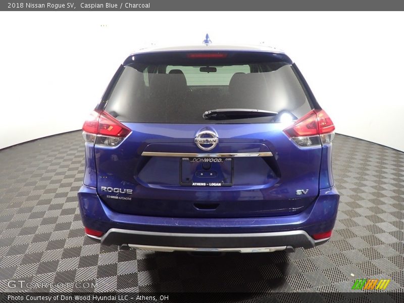 Caspian Blue / Charcoal 2018 Nissan Rogue SV