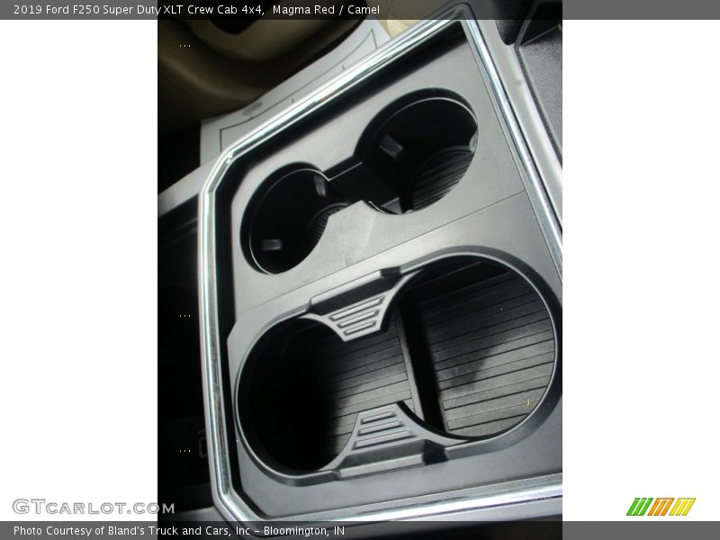 Magma Red / Camel 2019 Ford F250 Super Duty XLT Crew Cab 4x4