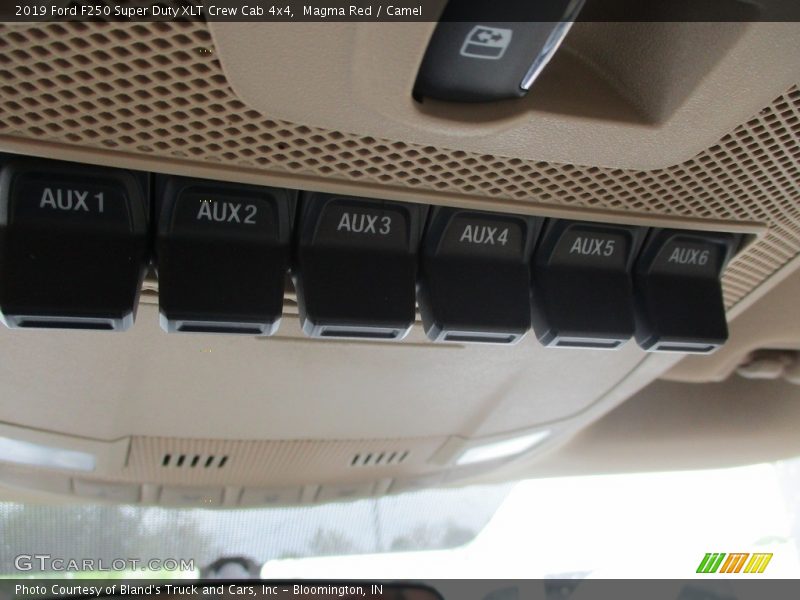 Magma Red / Camel 2019 Ford F250 Super Duty XLT Crew Cab 4x4