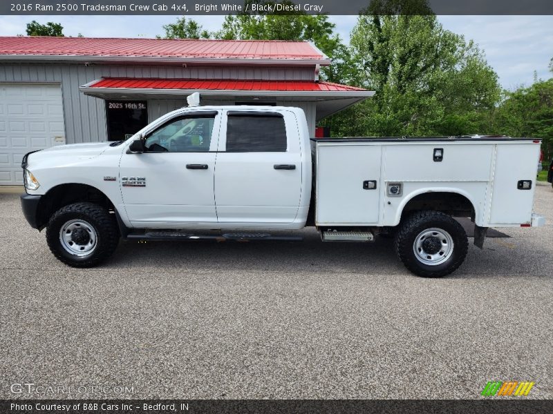 Bright White / Black/Diesel Gray 2016 Ram 2500 Tradesman Crew Cab 4x4