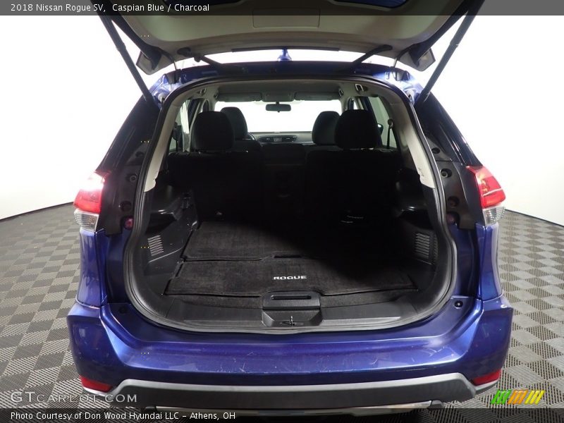 Caspian Blue / Charcoal 2018 Nissan Rogue SV